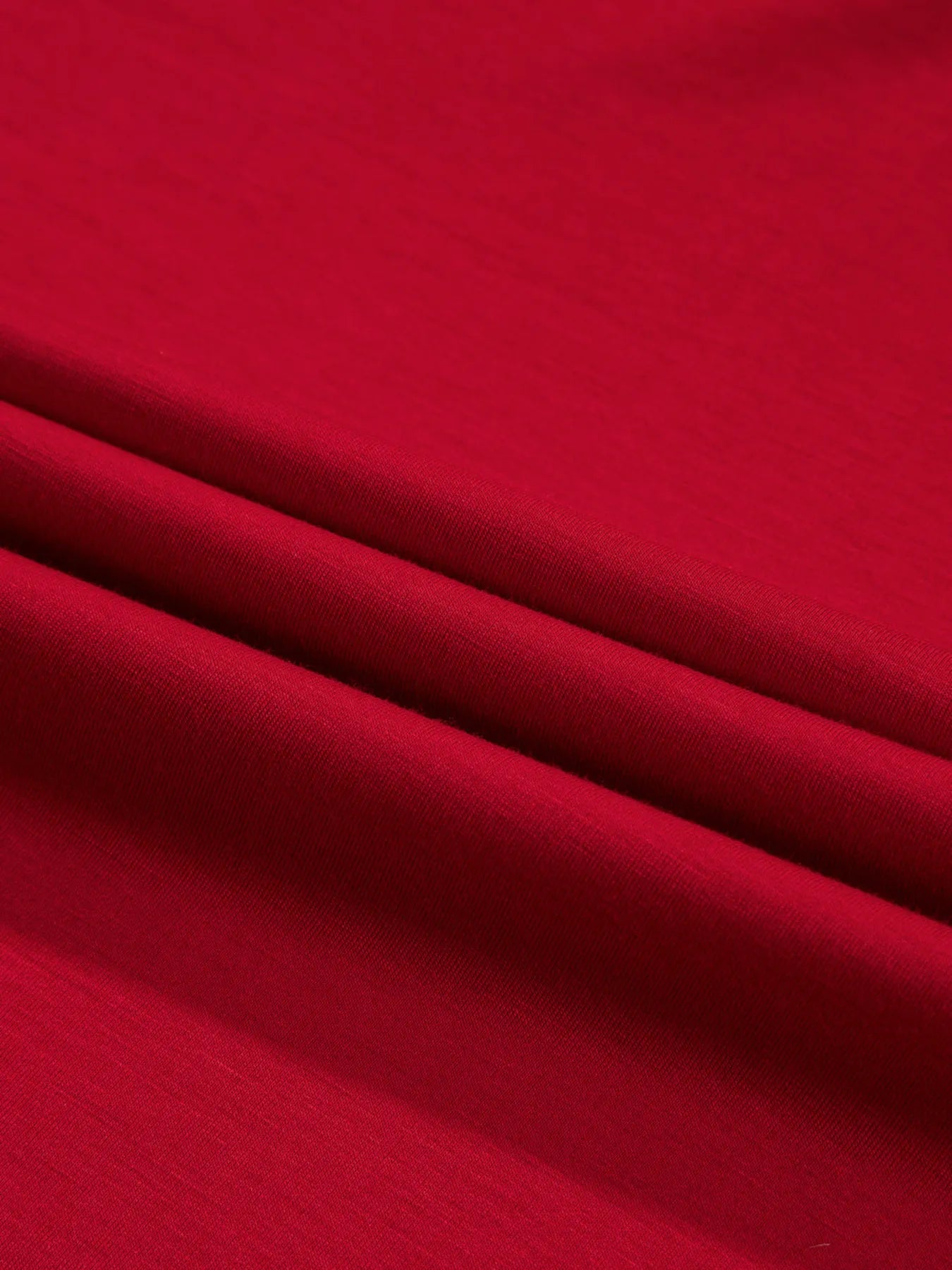 Solid Color Ruched Detail Long Sleeve Midi Dress OutfitFlow