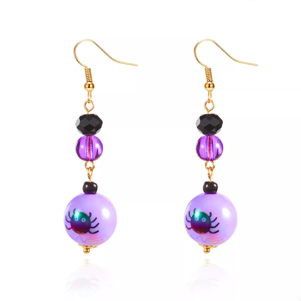 Halloween Acrylic Drop Earrings OutfitFlow