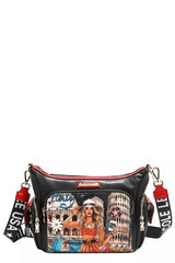 Nicole Lee USA Martha Travels Italy Multi Pocket Shoulder Bag MARTHA TRAVELS ITALY OS OutfitFlow
