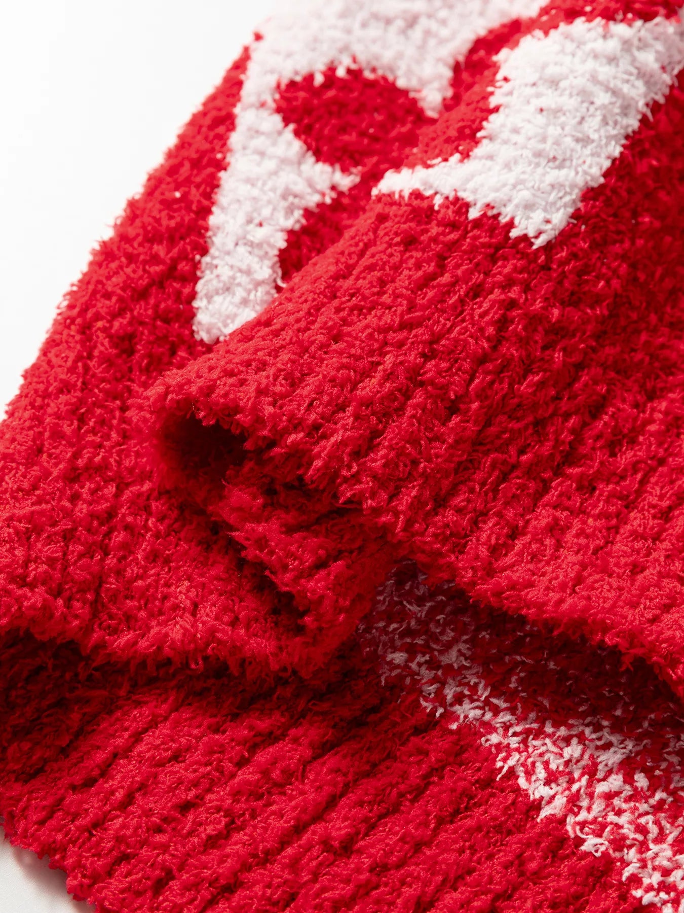 Floral Heart Checkered V-Neck Sweater OutfitFlow