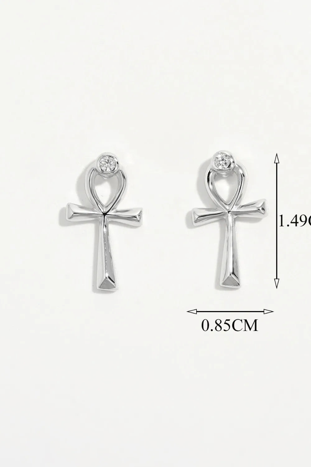 925 Sterling Silver Inland Zircon Earrings OutfitFlow