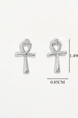 925 Sterling Silver Inland Zircon Earrings OutfitFlow