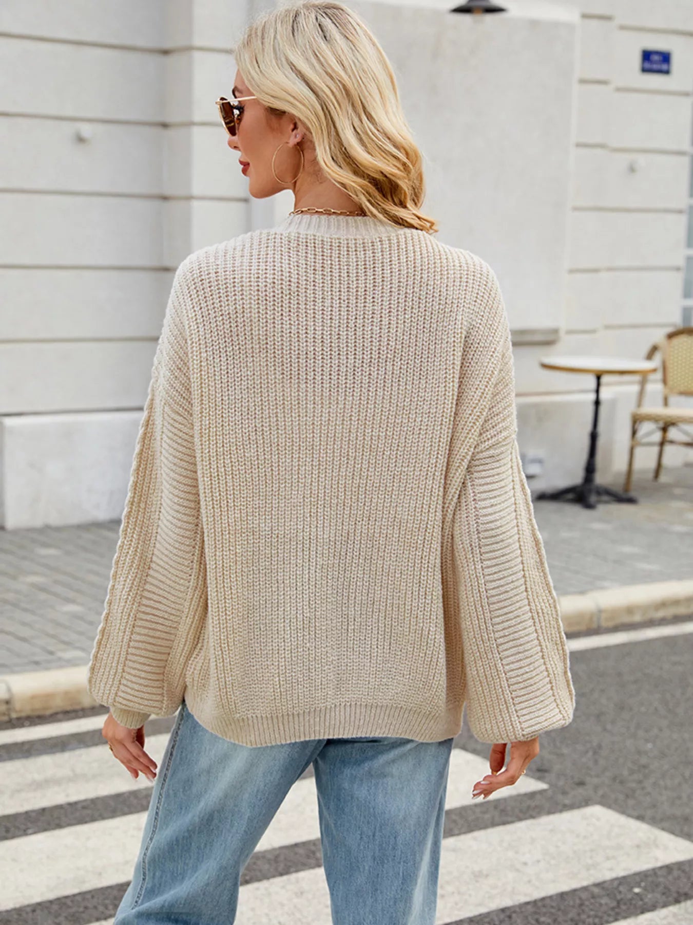Button Up Long Sleeve Cardigan OutfitFlow