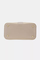 David Jones Leather Trim Shoulder Bag Trendsi