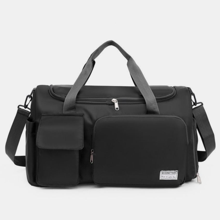 Outfit Flow - Oxford Cloth Detachable Strap Travel Bag