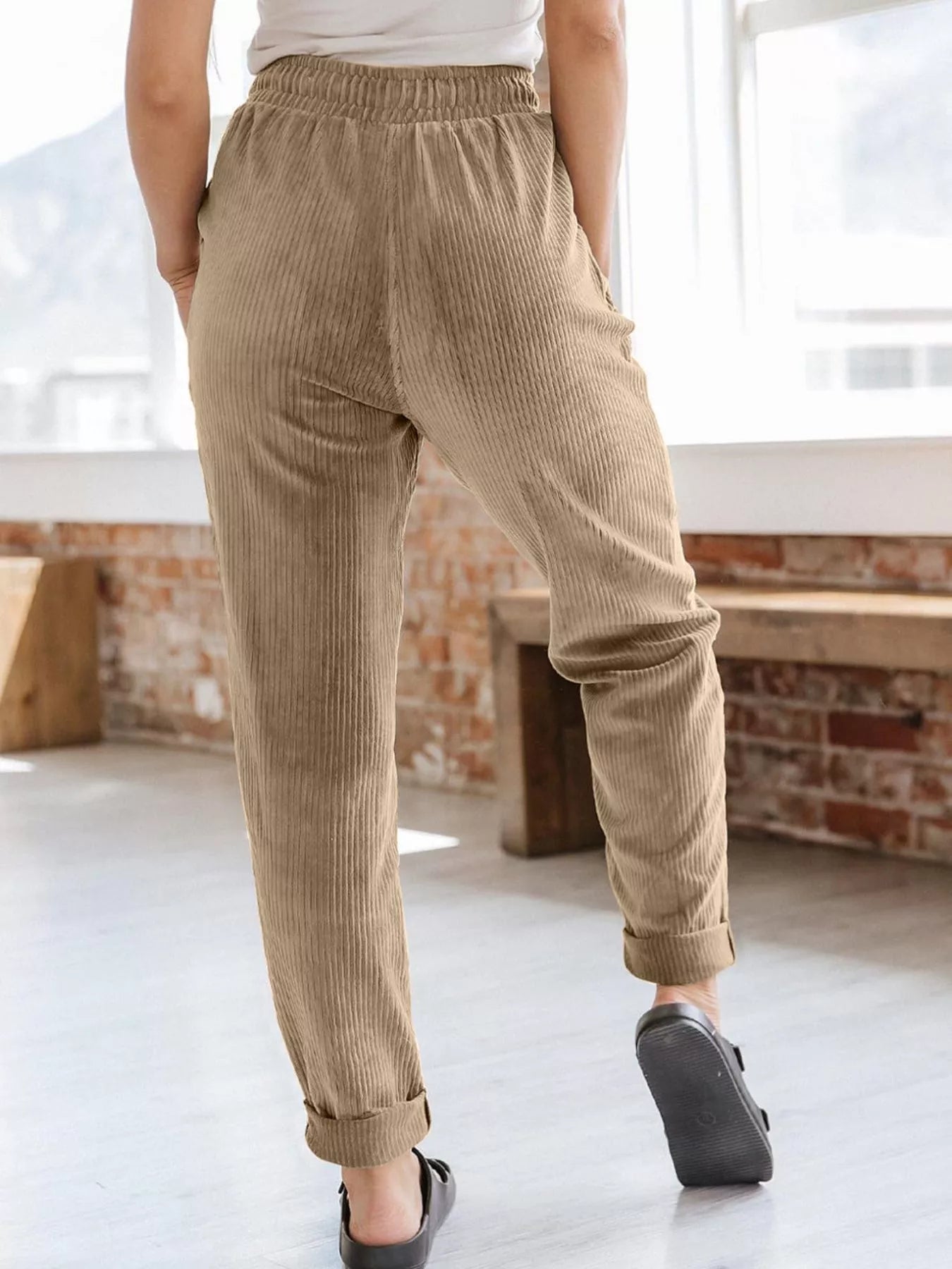 Relaxed Fit Corduroy Pants OutfitFlow
