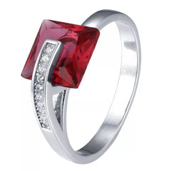 925 Sterling Silver Square Ring OutfitFlow