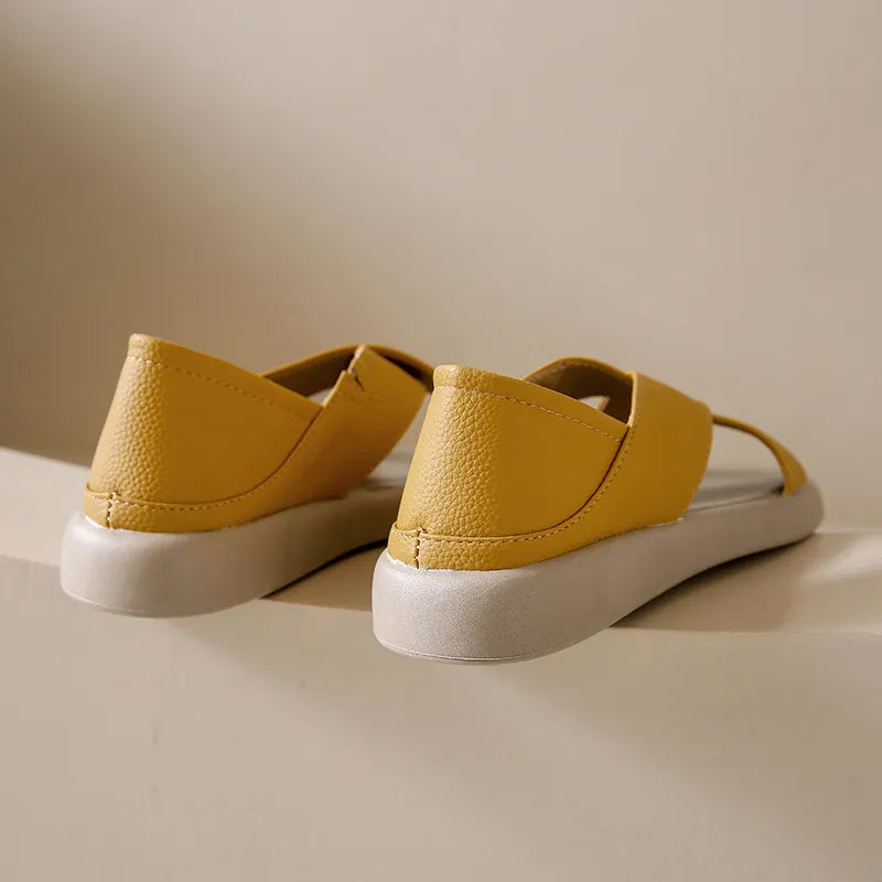 Crossover Platform Comfort Sandals OutfitFlow