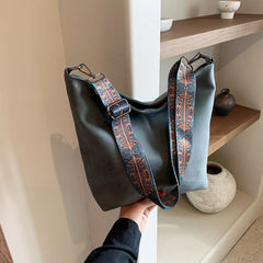 Adjustable Strap Shoulder Bag OutfitFlow