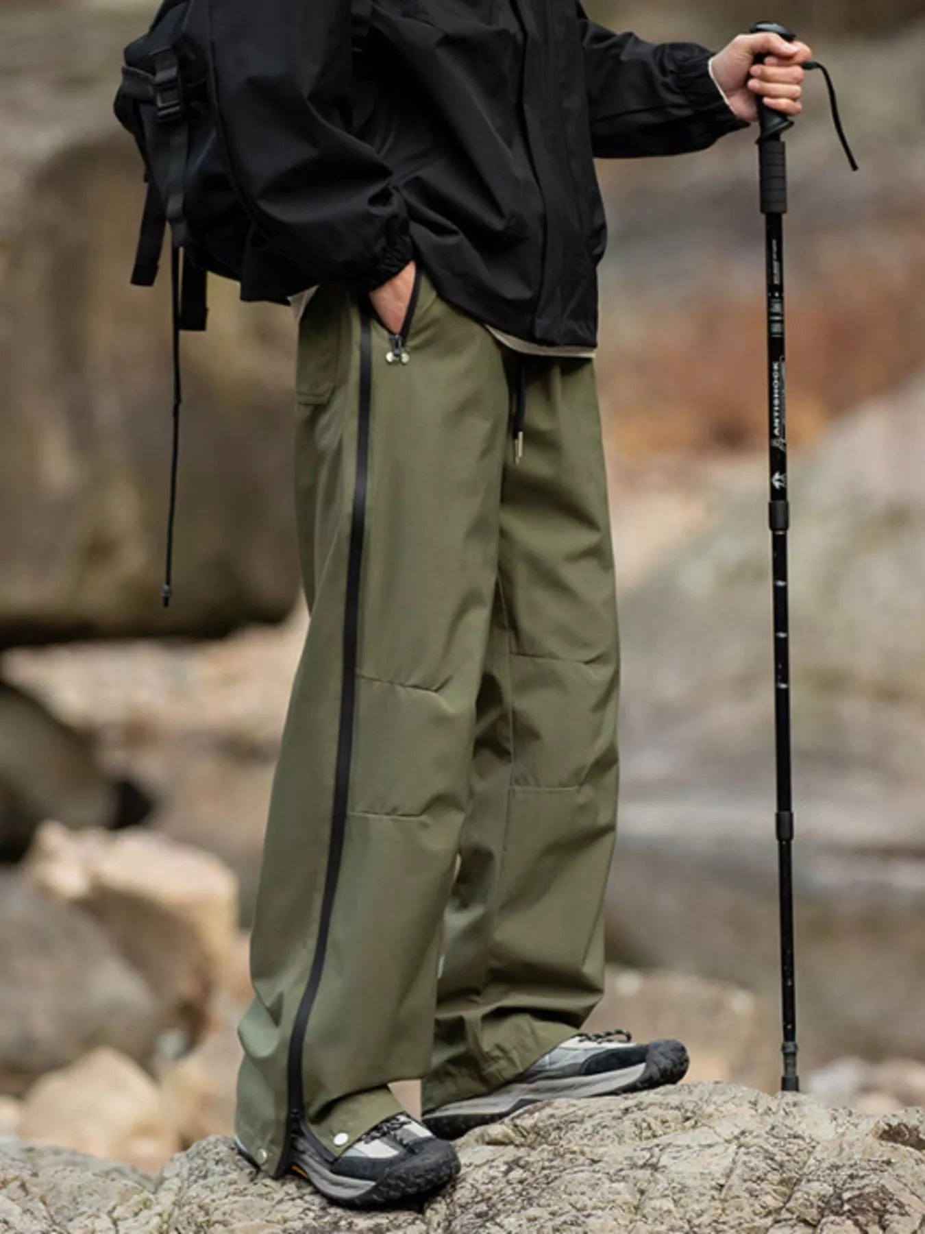 Men's Outdoor Tactical Cargo Pants with Multiple Pockets OutfitFlow