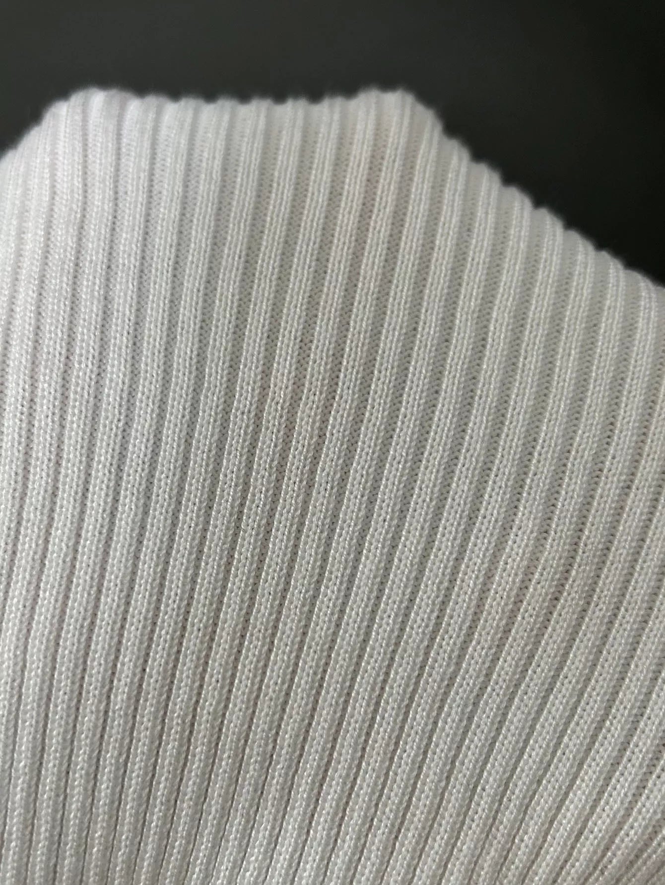 Ribbed Knit Contrast Trim Sweater Dress OutfitFlow