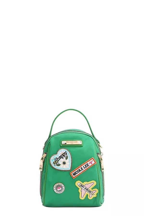 Nicole Lee USA Color Patch Multi Bag GREEN OS OutfitFlow