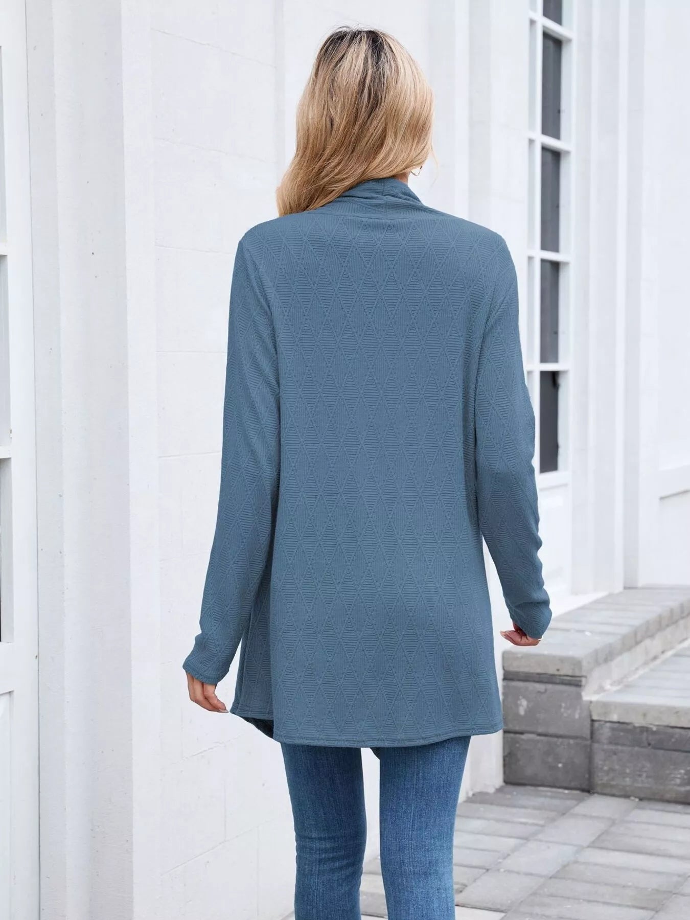 Open Front Long Cardigan OutfitFlow