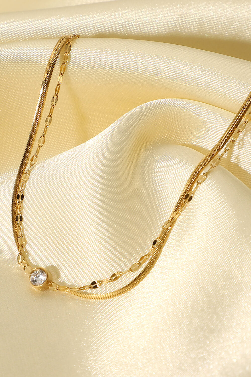Icing on the Cake Rhinestone Double-Layered Bracelet OutfitFlow