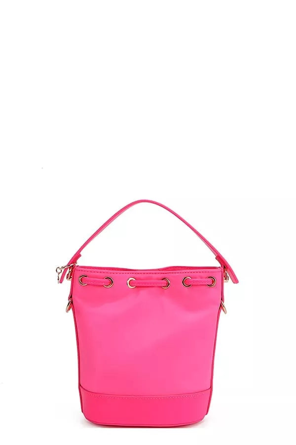Nicole Lee USA Color Patch Bucket Bag Trendsi