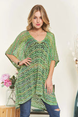 ADORA Crochet Cover Up Tunic Top OutfitFlow