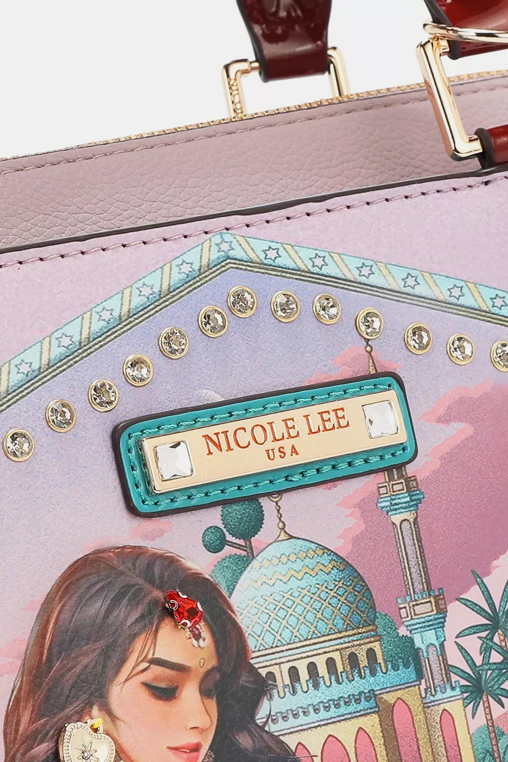 Nicole Lee USA Queen Cleopatra Tote Bag OutfitFlow