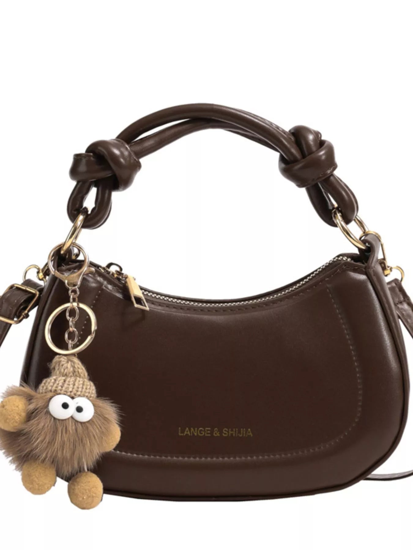 PU Leather Crossbody Bag OutfitFlow