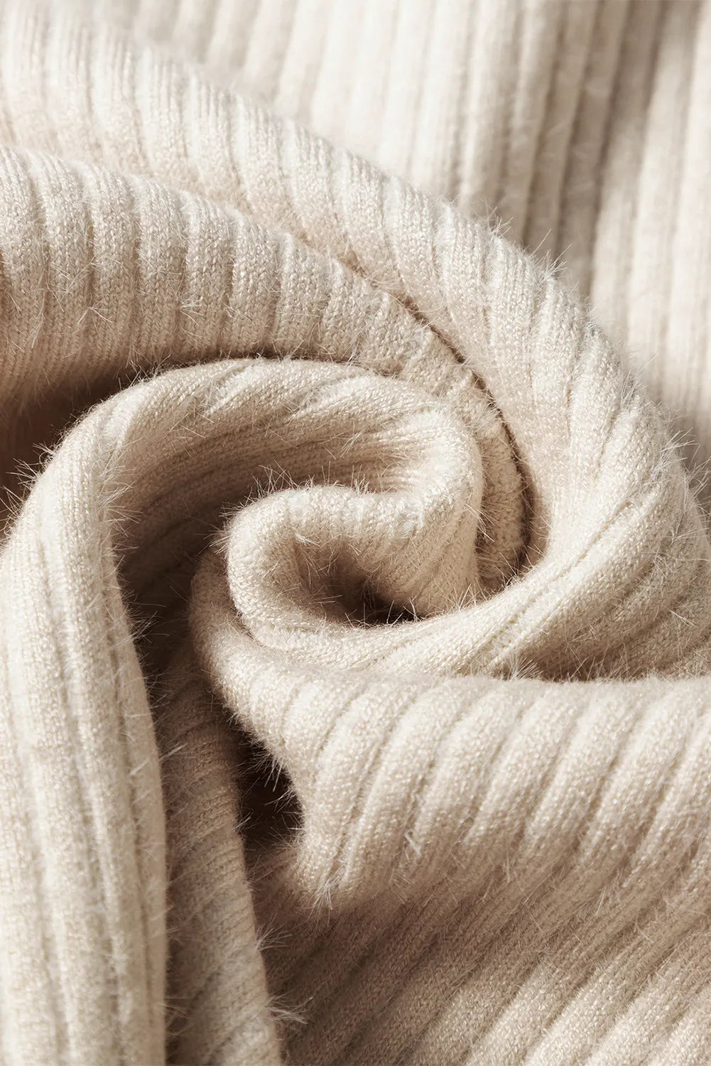 Mock Neck Long Sleeve Sweater OutfitFlow