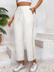 Wide Leg Cropped Pants OutfitFlow