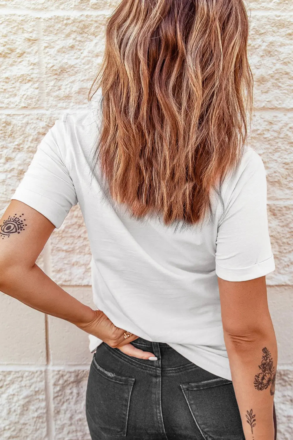 Pumpkin Graphic Short Sleeve T-Shirt OutfitFlow