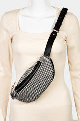 Outfit Flow - Fame Pave Rhinestone Crossbody Bag