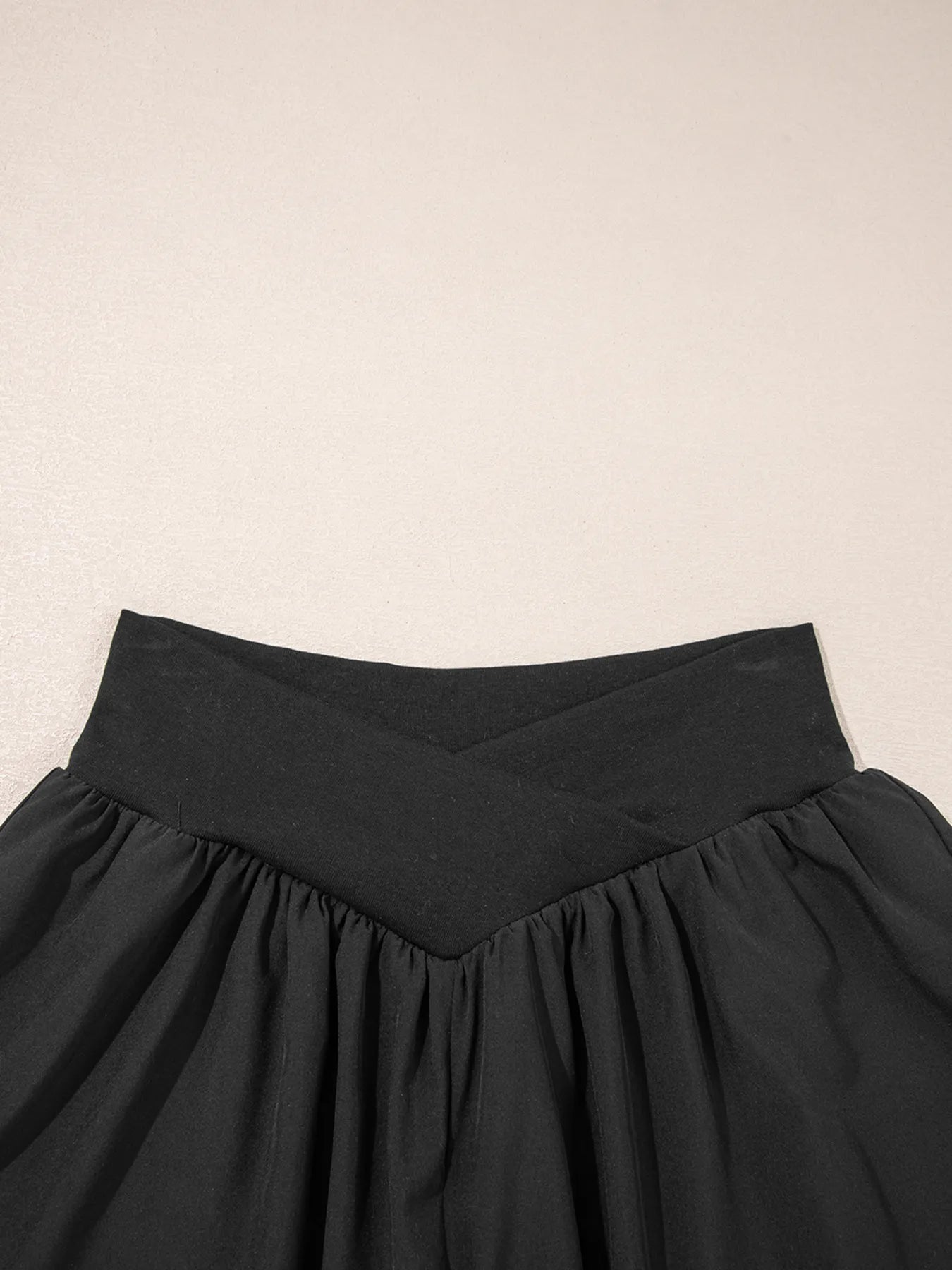 Layered Ruffle Shorts OutfitFlow