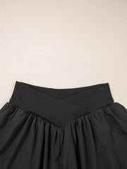 Layered Ruffle Shorts OutfitFlow