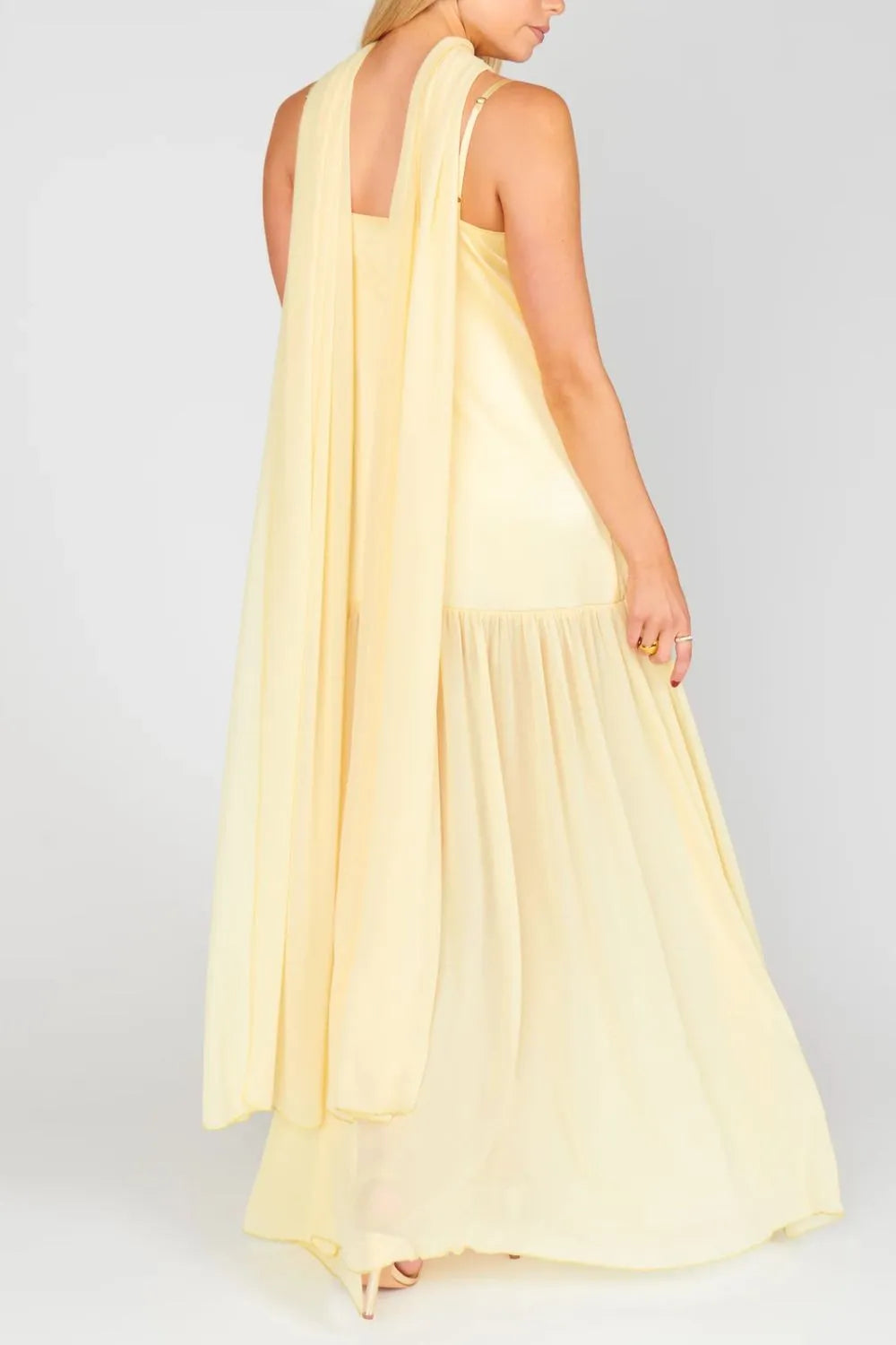 Adjustable Strap Maxi Cami Dress OutfitFlow
