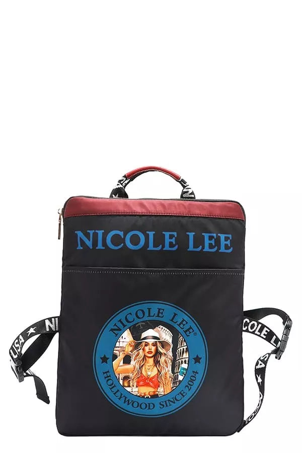 Nicole Lee USA Multi-Pocket Travel Backpack OutfitFlow