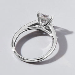 925 Sterling Silver Zircon Ring OutfitFlow