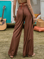 Outfit Flow - High Waist Wide Leg Pants