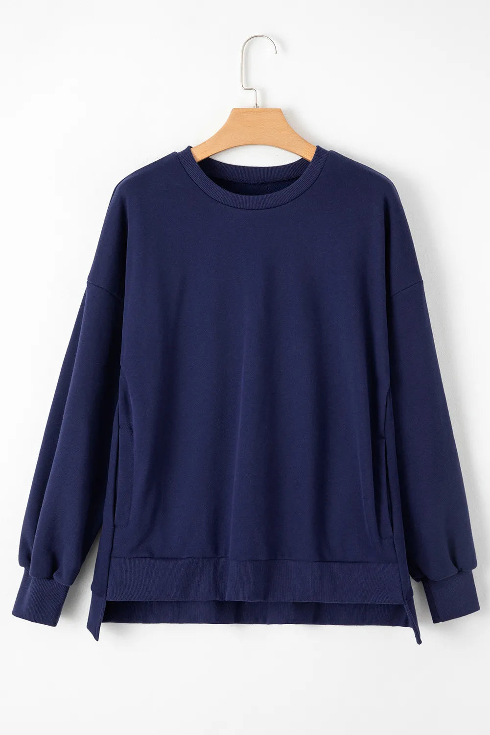 Outfit Flow - Round Neck Long Sleeve Sweatshirt