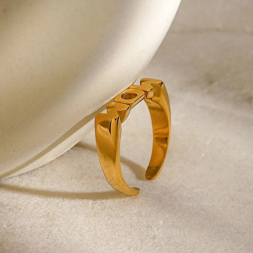 MOM Stainless Steel Open Ring OutfitFlow