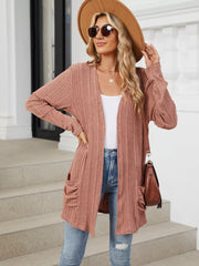 Open Front Long Cardigan OutfitFlow