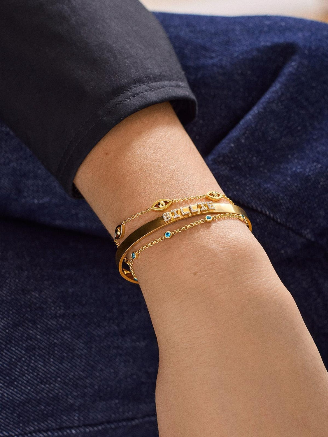 Outfit Flow - 18K Gold-Plated Titanium Steel Bracelet