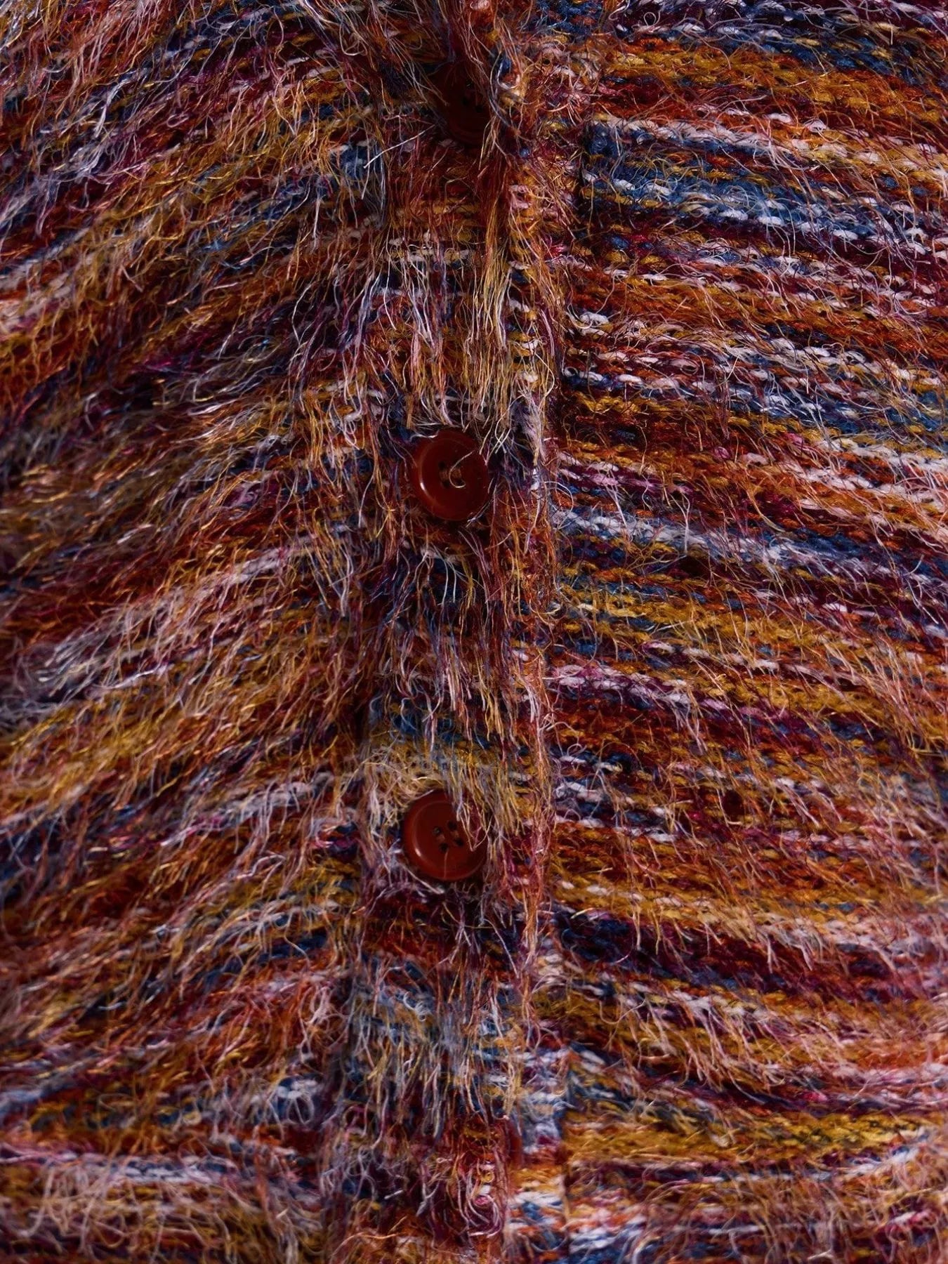 Textured Knit Button-Down Cardigan OutfitFlow