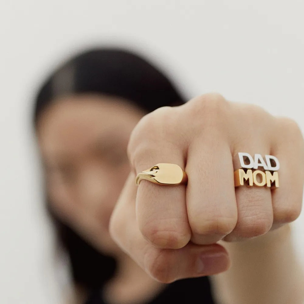 MOM Stainless Steel Open Ring OutfitFlow