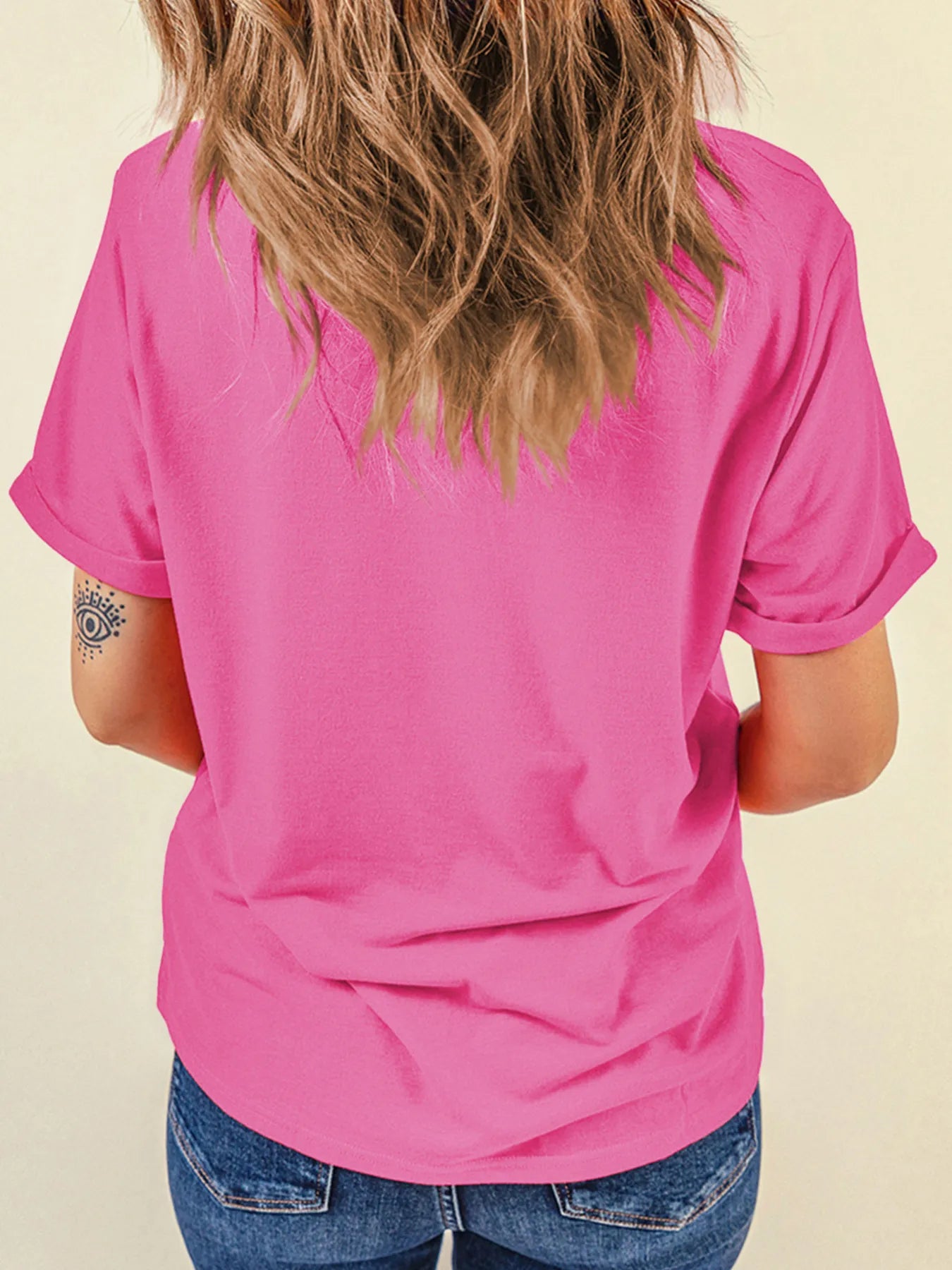 Ghost Graphic Halloween Round Neck T Shirt OutfitFlow