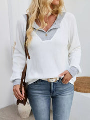 Two-Tone Raglan Sleeve T-Shirt OutfitFlow