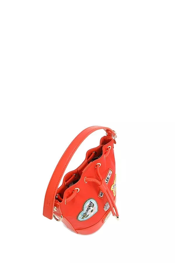 Nicole Lee USA Color Patch Bucket Bag Trendsi