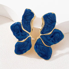 18K Gold-Plated Alloy Resin Drop Earrings OutfitFlow