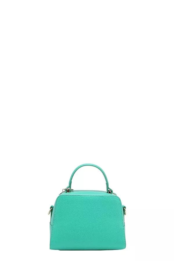 Nicole Lee USA Vegan Geometric Pattern Structured Handbag Trendsi