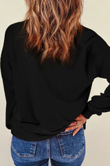 Outfit Flow - SPOOKY Round Neck Long Sleeve Sweatshirt