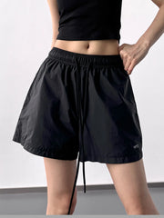 High Waisted Drawstring Shorts OutfitFlow