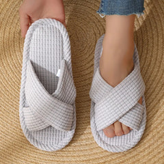 Open Toe Flats Slippers OutfitFlow