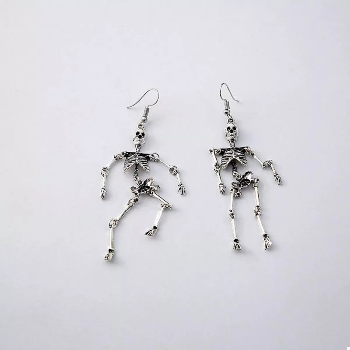Halloween Skeleton Dangle Earrings OutfitFlow
