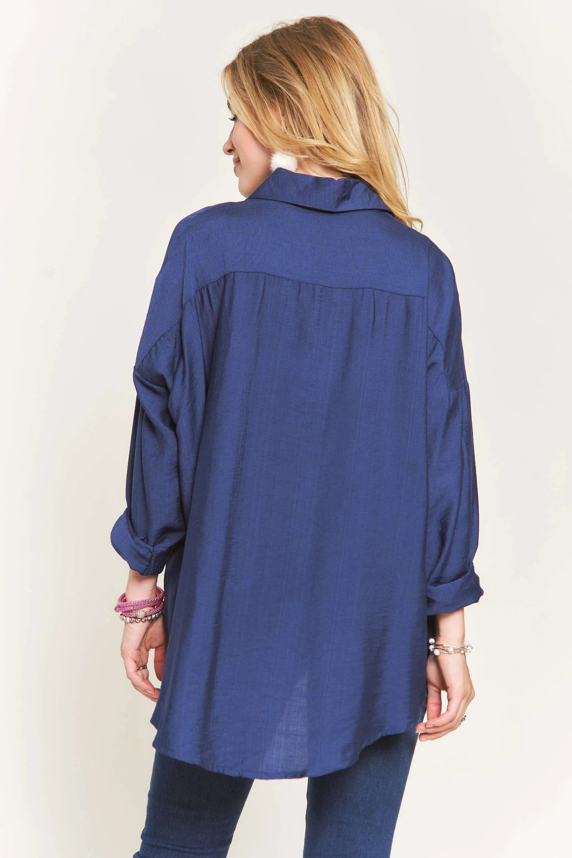 ADORA Button Down Linen Shirt OutfitFlow