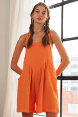 ADORA Wide Leg Overall Romper OutfitFlow