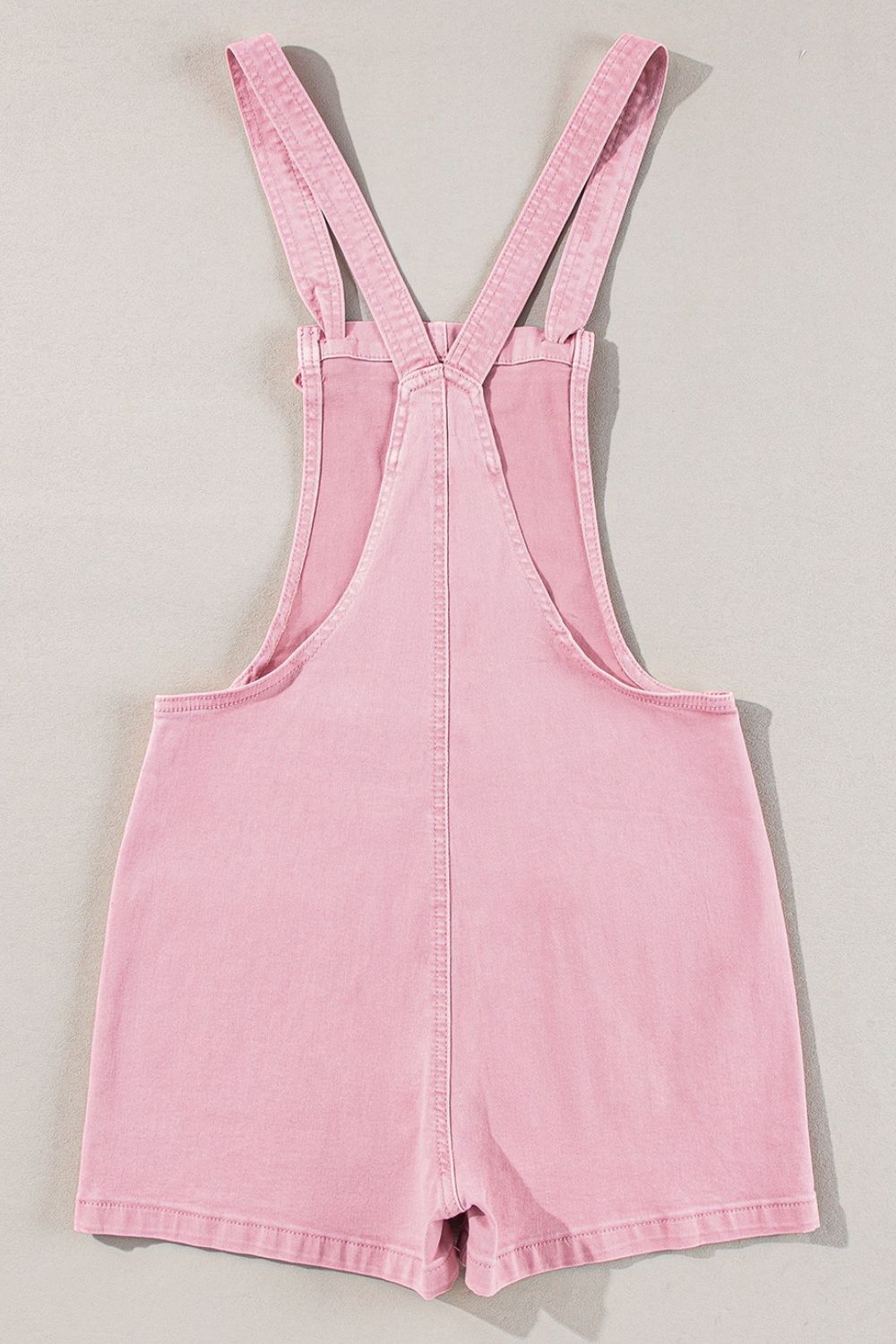 Knot Straps Denim Overalls with Pockets OutfitFlow